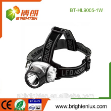 Chine Hot Wholesale Cheap ABS Plastic Portable Headlamp 3 * aaa multi-fonction super puissant phare